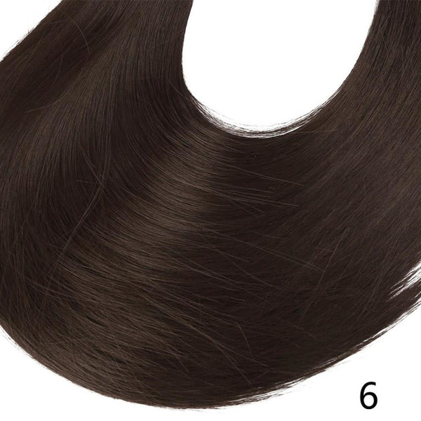 SARLA 24" 28" Wrap Synthetic Ponytail Hair Extension Ponytail Hair Clip Ponytail Wig Pony Tail Flase Hairpiece Hair Tail Hair