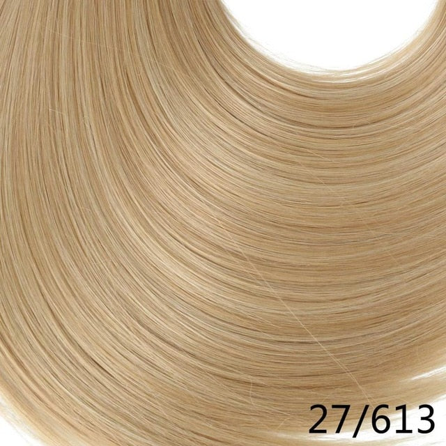 SARLA 24" 28" Wrap Synthetic Ponytail Hair Extension Ponytail Hair Clip Ponytail Wig Pony Tail Flase Hairpiece Hair Tail Hair