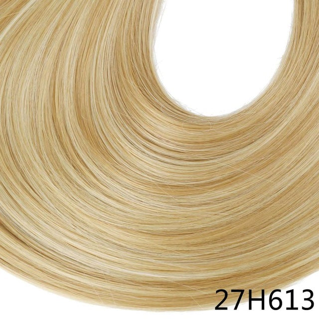 SARLA 24" 28" Wrap Synthetic Ponytail Hair Extension Ponytail Hair Clip Ponytail Wig Pony Tail Flase Hairpiece Hair Tail Hair