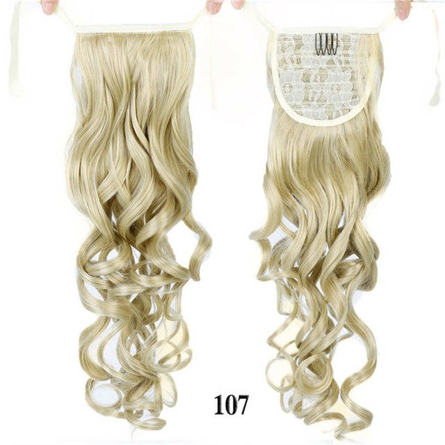 LIMPOPO Short Curly Ponytail Kinky Drawstring Hair Heat Resistant Clip In Hair Extensions Natural Kinky Fake Hair Tail